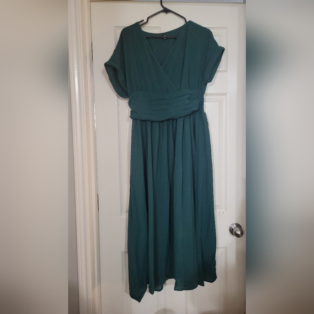 Green dress